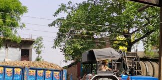 लालगंज में अवैध मिट्टी खनन जारी:धूल से लोग परेशान, विभाग ने जांच का आश्वासन दिया