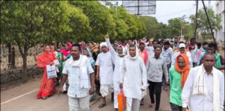 जैतपुरी में वन अतिक्रमण पर कार्रवाई की मांग, पांच गांवों के ग्रामीण पहुंचे कलेक्ट्रेट