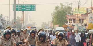 बहराइच में बकरीद को लेकर कैसरगंज पुलिस अलर्ट:कस्बों और गांवों में शांति व्यवस्था बनाए रखने की अपील