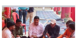 बस्ती -रूधौली तहसील प्रांगण में ज्येष्ठ मास के चौथे मंगलवार पर गुंजे जय श्री राम के नारे