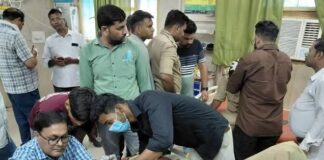 नाले में मिला युवक का शव, गुस्साए…
