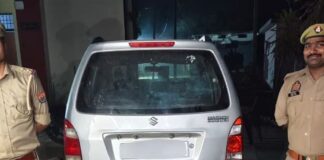 बरगदवा पुलिस ने 160 लीटर अवैध डीजल पकड़ा:वैगनार कार से तस्करी, चार आरोपियों पर केस दर्ज