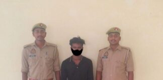 दहेज हत्या का वांछित आरोपी गिरफ्तार:श्रावस्ती पुलिस ने बेचई पुरवा चौराहे से पकड़ा