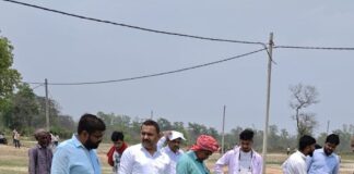 भरतपुर पुनर्वास में आई तेजी:100 मुख्यमंत्री आवासों की नींव खुदाई शुरू, ग्रामीणों में जगी उम्मीद