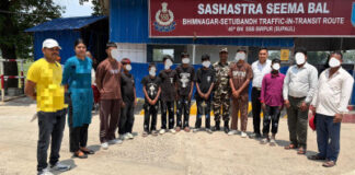 एसएसबी ने मानव तस्करी के प्रयास को किया विफल,8 नाबालिग बच्चों का सुरक्षित रेस्क्यू