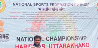 महराजगंज के रितेश चौधरी ने जीता स्वर्ण पदक:नेशनल चैंपियनशिप की 100 मीटर दौड़ में किया शानदार प्रदर्शन