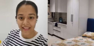 युवती ने 25 हजार के अपार्टमेंट का कराया टूर