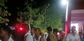 श्रावस्ती में एंबुलेंस ने तीन साल के मासूम को रौंदा:शादी समारोह में शामिल होने आया था, खेलते हुए अचानक सड़क पर आया