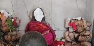 कोल्हुई के प्राचीन शिव मंदिर में तोड़फोड़:हथौड़ा लेकर घुसे युवक ने मूर्तियों को क्षतिग्रस्त किया, आरोपी गिरफ्तार