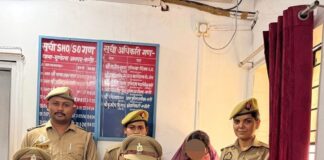 प्रेमी को कमरे में आग लगाकर भागने वाली प्रेमिका गिरफ्तार:बस्ती में बिना शादी के 4 साल से साथ थी; इलाज के दौरान प्रेमी की हुई मौत