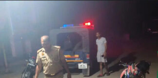 औरैया जनपद में तेज रफ्तार ट्रैक्टर की टक्कर से माेटरसाइकिल सवार युवक की मौत