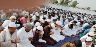शोहरतगढ़ में ईद-उल-अज़हा नमाज़ शांतिपूर्ण संपन्न:पुलिस सुरक्षा के बीच ईदगाहों और मस्जिदों में अदा की गई