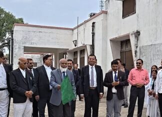9 मई को लगेगी राष्ट्रीय लोक अदालत:बस्ती में जागरूकता रैली निकाली, लोगों से समझौते से मामला निपटाने की अपील