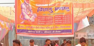 महराजगंज में ज्येष्ठ के दूसरे बड़े मंगलवार पर भंडारा:बालाजी सेवक संस्था ने हजारों लोगों को महाप्रसाद वितरित किया