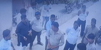 बस्ती में फायरिंग के 24 घंटे बाद भी आरोपी फरार:सीसीटीवी कैमरे में कैद होने के बावजूद पुलिस के हाथ खाली
