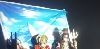 भेड़वा में शिव महापुराण कथा शुरू:कलश यात्रा के साथ सात दिवसीय आयोजन का शुभारंभ, सात दिनों का आयोजन