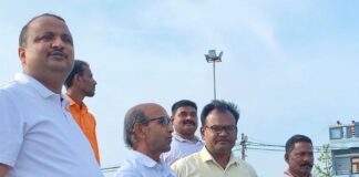 सिसवा अध्यक्ष प्रतिनिधि ने छठघाट निर्माण का निरीक्षण किया:मीराबाई नगर वार्ड में अमृत 2.0 योजना से 1.8 करोड़ का सुंदरीकरण