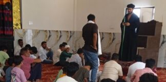 शिया समुदाय ने नासिरगंज में अदा की बकरीद की नमाज:मौलाना जुल्फेकार हैदर नकवी ने पढ़ाई, अमन-चैन की दुआ मांगी
