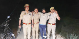 25 हजार के इनामी बदमाश को पुलिस मुठभेड़ में लगी गोली, भैंस चोरी गिरोह का एक और सदस्य गिरफ्तार