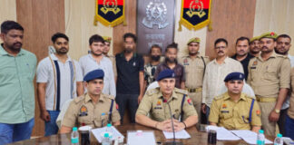02 कुंतल 21 किलो 640 ग्राम अवैध गांजा के साथ 03 अभियुक्त गिरफ्तार