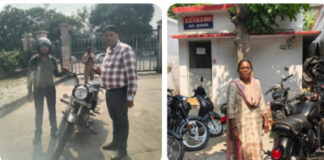 प्रेशर हॉर्न व एचएसआरपी से जुड़े मामलों में की कार्रवाई,कई रूटों पर चला चेकिंग अभियान
