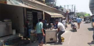 नगर निगम ने अभियान चलाकर हटाया अवैध कब्जा,25 दुकानें हटाई गईं