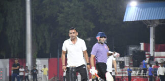 इकाना से कम नहीं था उत्साह, दूधिया रौशनी से नहाया दिखा पूरा स्टेडियम