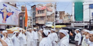 कांग्रेस सेवादल का 83वां मासिक ध्वजारोहण, बढ़ती महंगाई पर सरकार को घेरा