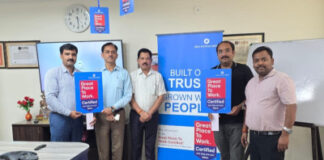 इंडिया ग्लाईकॉल्स लिमिटेड को मिला “ग्रेट प्लेस टू वर्क” का प्रतिष्ठित सम्मान, इकाई में हर्षोल्लास का माहौल
