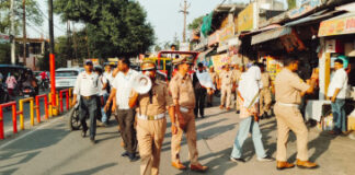 यातायात को लेकर मुजफ्फरनगर पुलिस सख्त,112 वाहनों के किये चालान