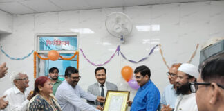 बलरामपुर चिकित्सालय में नशा मुक्ति जागरूकता एवं सम्मान समारोह