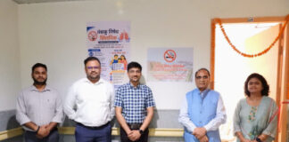 कैंसर संस्थान में “तम्बाकू निषेध क्लिनिक” का हुआ उद्घाटन