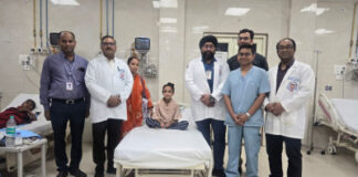 डाक्टरों ने जन्मजात कोलेडोकल सिस्ट से ग्रस्त बच्ची को दिलाई निजात