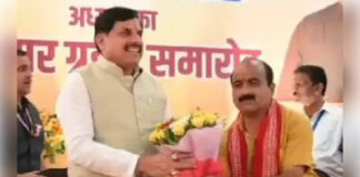 राज्यसभा की तीसरी सीट के लिए भाजपा ने घोषित किया उम्मीदवार, महेश केवट आज भरेंगे नामांकन