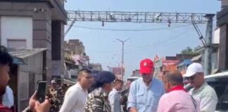 लेफ्टिनेंट जनरल संजीव चौहान नेपाल दौरे से लौटे:महराजगंज के सोनौली सीमा पर एसएसबी ने किया स्वागत, दिल्ली रवाना