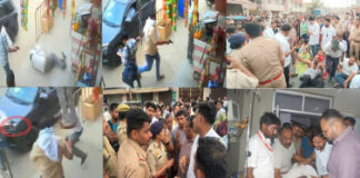 बागपत में टेंट व्यापारी और बेटे की हत्या, बदले की आग में हिस्ट्रीशीटर ढेर, बाजार बंद कर व्यापारियों का हंगामा
