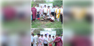 एक पेड़ माँ के नाम” अभियान के तहत मंत्री कपिल देव अग्रवाल ने किया वृक्षारोपण