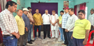 प्रेस क्लब बस्ती के सदस्य साहिल की माता के निधन पर शोक