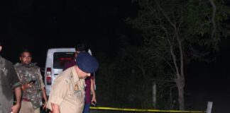 बहराइच में पुलिस व बदमाशों में मुठभेड़:25 हजार के इनामी बदमाश के पैर में लगी गोली, दो साथी फरार