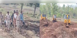 खंडवा: जंगल में 200 एकड़ वनभूमि खाली कराने 30 जेसीबी और 600 अधिकारियों-कर्मचारियों के साथ पहुंची टीम