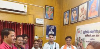 परतावल में राष्ट्रीय गैर संचारी रोग शिविर शुरू:30 वर्ष से अधिक आयु वर्ग के लोगों की हुई स्क्रीनिंग