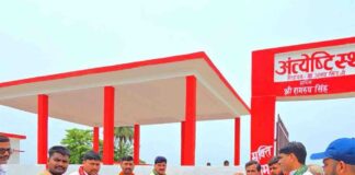 विधायक अजय सिंह ने आर.सी.सी. सड़क का उद्घाटन किया:विक्रमजोत के सौरी में अंत्येष्टि स्थल और मंदिर परिसर में इंटरलॉकिंग कार्य भी शुरू