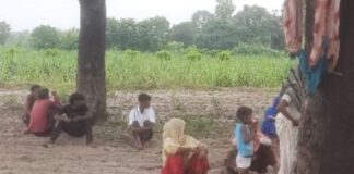 पंजाब से घर लौटे युवक ने पेड़ से लगाई फांसी:बहराइच के मोतीपुर थाना क्षेत्र में तलाश के दौरान मिला शव, पुलिस जांच में जुटी