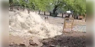 घरों, दुकानों और बैंकों में घुसा पानी, लीकेज की शिकायत के बावजूद नहीं हुई थी मरम्मत