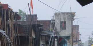 बड़खड़िया में सुबह से बारिश, गर्मी से राहत:किसानों को मूंगफली और धान की बुवाई में मिलेगी मदद