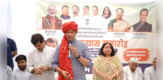 दिल्ली के समाज कल्याण मंत्री रविंद्र इंद्राज ने 18 करोड़ की विकास परियोजना का किया शिलान्यास