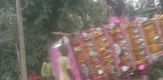 मिर्जापुर तिलक में निकला यौमे आशूरा का जुलूस:कर्बला में अकीदत के साथ ताज़िए किए गए दफ़न