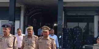 हरैया में पुलिस-फायर ब्रिगेड का संयुक्त निरीक्षण:कोचिंग सेंटरों-होटलों में अग्निशमन मानक जाँचे, CCTV लगाने के निर्देश