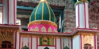 शोहरतगढ़ में 9 मोहर्रम पर ताज़िए स्थापित:इमाम हुसैन की याद में नगर में श्रद्धा का माहौल