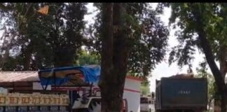 श्रावस्ती में अवैध मिट्टी खनन पर कार्रवाई:चार ट्रैक्टर-ट्रॉली जब्त, पुलिस ने की कार्रवाई
